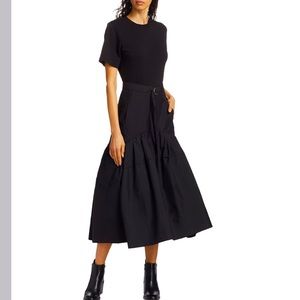 Phillip Lim 3.1 Belted Midi T Shirt Dress